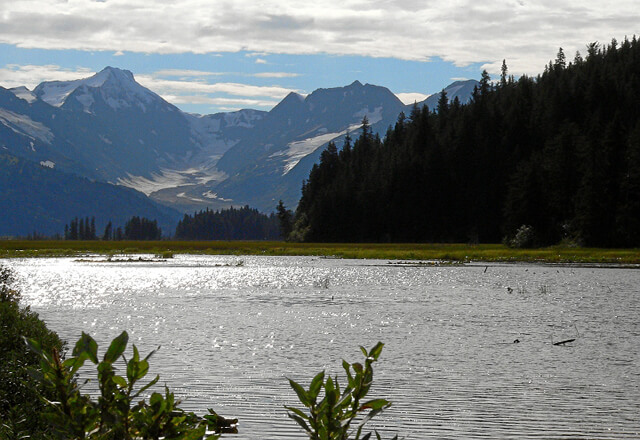 Alaska Berge und See