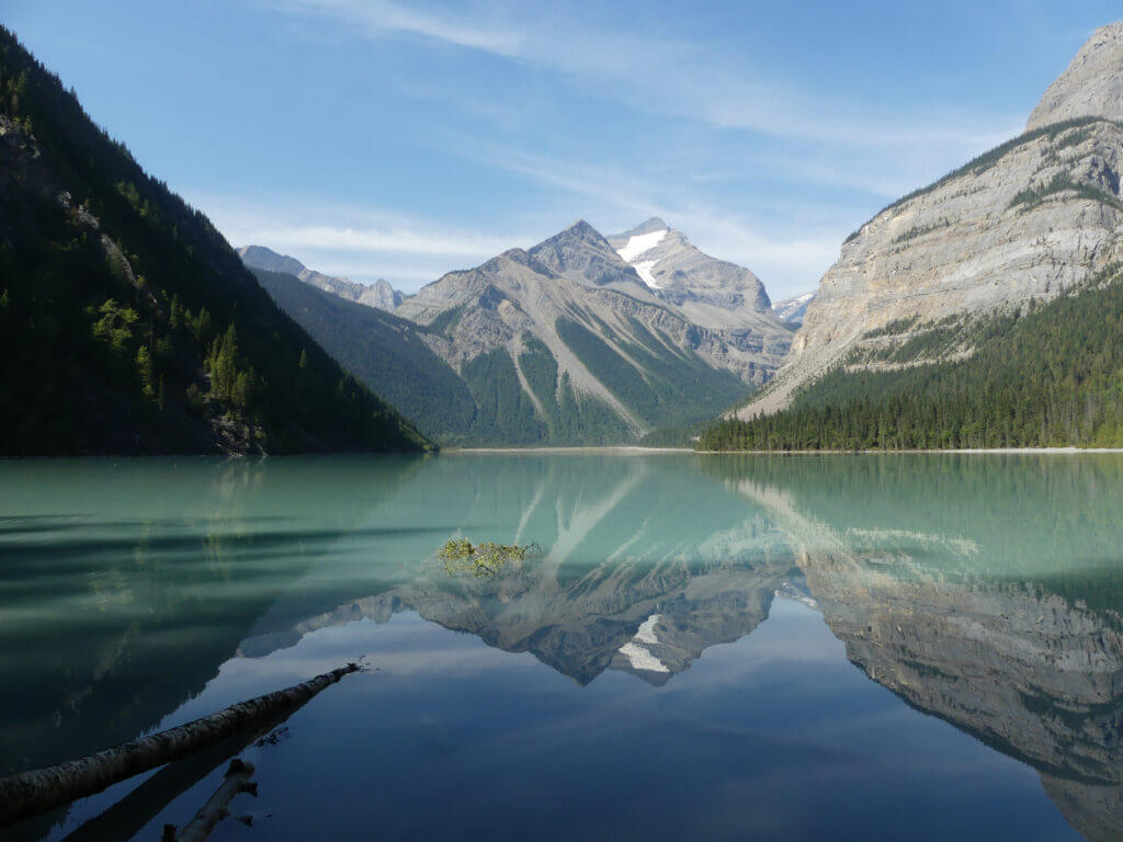 Bergsee in Kanada