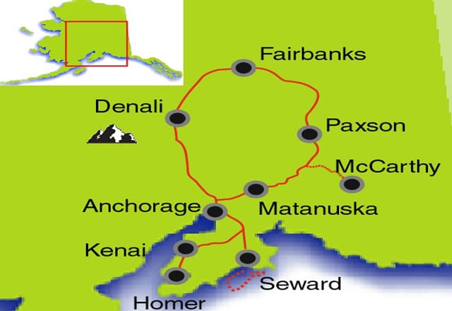 Great Alaska - Reiseverlauf